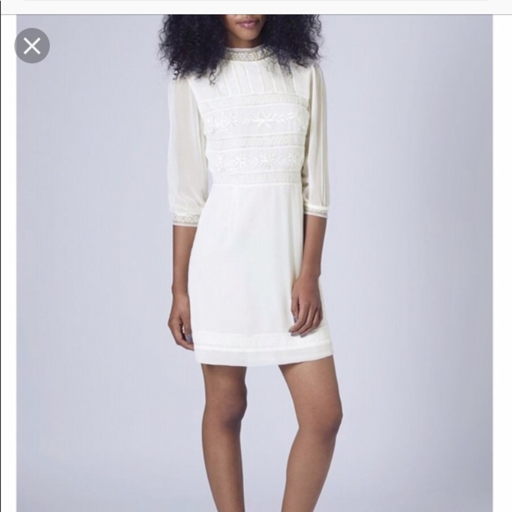 Top shop Victorian lace dress